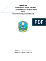 Laporan Penilaian Sumatif Akhir Jenjang Dan Ukk Serta Permohonan Blangko Ijazah 2024