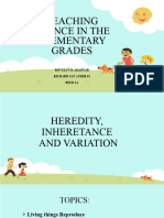 Chapter 12 Heredity Variation and Inheritance