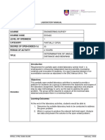 Project 2 - Lab Manual - LEVEL 1 - Angle-Distance-Bearing Determination