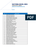 Planilla de Jornal Construccion Civil