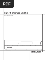 Harman Kardon HK 970 Amplifier SM