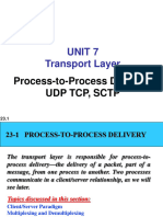 Unit 5A TL - Process To Process delivery-UDP