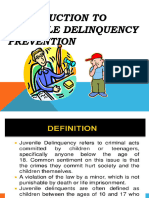 Introduction To Juvenile Delinquency Prevention