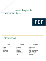 Introduction To Fuels (Solid, Liquid, Gaseous)