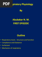 Respiratory Physiology First Episodes