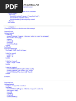 All Programs in Vbnet