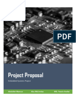 Project Proposal Smart Health Monitoring System