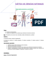 Secuencia Didáctica de CS. NATURALES 1