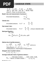 Gaseous State