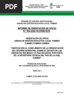 Informe de Orientación de Oficio N.° 004-2024-OCI/5508-SOO