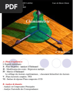 Cours Chimiomtrie COMPLET SA