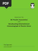 1bectu Uk Theatre Agreement 2017