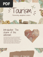 Beige Scrapbook Tourism 