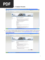 Guide To Epayment - Company Payment
