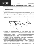 1-Miroir de LIoyd, Miroir de Fresnel