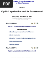 TAILENG - SC4-2023 - Lecture-6-Bray - Cyclic Liquefaction