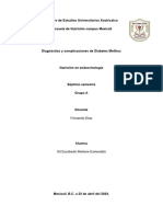 Diagnostico y Complicaciones de Diabetes