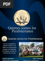 Quienes Somos Los Presbiterianos