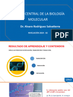 Sesión 4 - Dogma Central de La Biología Molecular