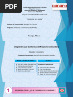 Proyecto Comunitario Madrigal 5ta. Seccion