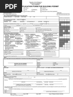 Unified Application Form For Building Permit