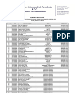 Seating Arrangement Graduation LDC