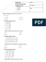 Soal PTS Matematika 5 GENAP K13