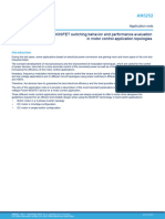 An5252 Lowvoltage Power Mosfet Switching Behavior and Performance Evaluation in Motor Control Application Topologies Stmicroelectronics