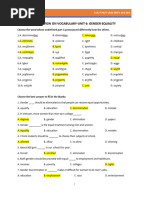 E10 Review On Vocab Unit 6