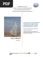 Integration of Wind Power in The Egyptian Power System 2016