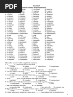 Anh 11 Global UNIT 7. Education Options For School-Leavers - TEST 1