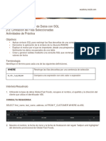 Oracle SQL DP - 2 - 2 - Practice