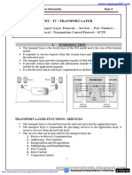 CS8591 Computer Networks UNIT 4 Notes-1