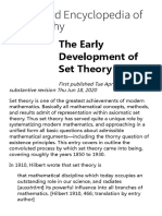 The Early Development of Set Theory (Stanford Encyclopedia of Philosophy)