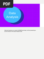 Task 4 - Model Presentation (With Talk Track)