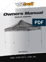 Deluxe Gazebo Owners Manual 1