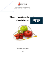 Plano de Atendimento Nutricional - Paciente M.L.S.P