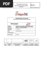 Int-Qc-Pr-Elec-002 - Rev0 - Procedimiento de Instalación de Canalizaciones Eléctricas