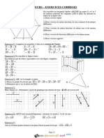 Série D'exercices Avec Correction - Math - VECTEURS - 1ère AS (2015-2016) MR Bouzouraa Chaouki 1
