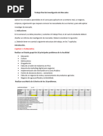 Trabajo Final de Investigación de Mercados