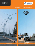 Aster Brochure Monopoles High Masts