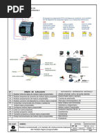 Realiza Conexionado y El Manejo de Instrucciones Básicas Del Módulo Lógico Programable