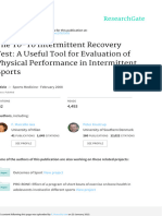 Bangsbo, Iaia, Krustrup - 2008 - The Yo-Yo Intermittent Recovery Test A Useful Tool For Evaluation of Physical Performance in Intermitte