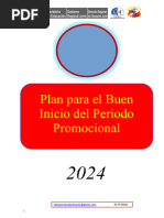 Plan-Buen Inicio Del Año Escolar-2024l