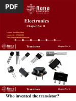 Chapter 11 Transistors