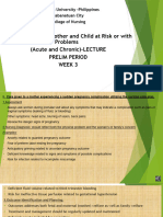 COMPLETE DISCUSSION NCM 109 LEC-WEEK 3 CARE GiVEN TO A MOTHER WITH SUDDEN COMPLICATIONS OF PREGNANCY WITH Recorded Discussion