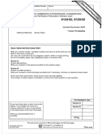 Science: University of Cambridge International Examinations General Certificate of Education Ordinary Level