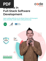 Diploma FullStack Software Development Specialization Europe Brochure-1