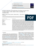 Cavitation Suppression and Transformation of Turbulence Structure in The Cross Flow Around A Circular Cylinder