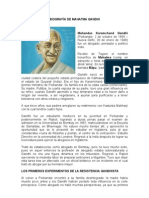 Biografía de Mahatma Gandhi